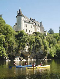 promenade en canöe sur la dordogne