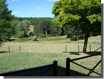vue depuis la maison Gîte